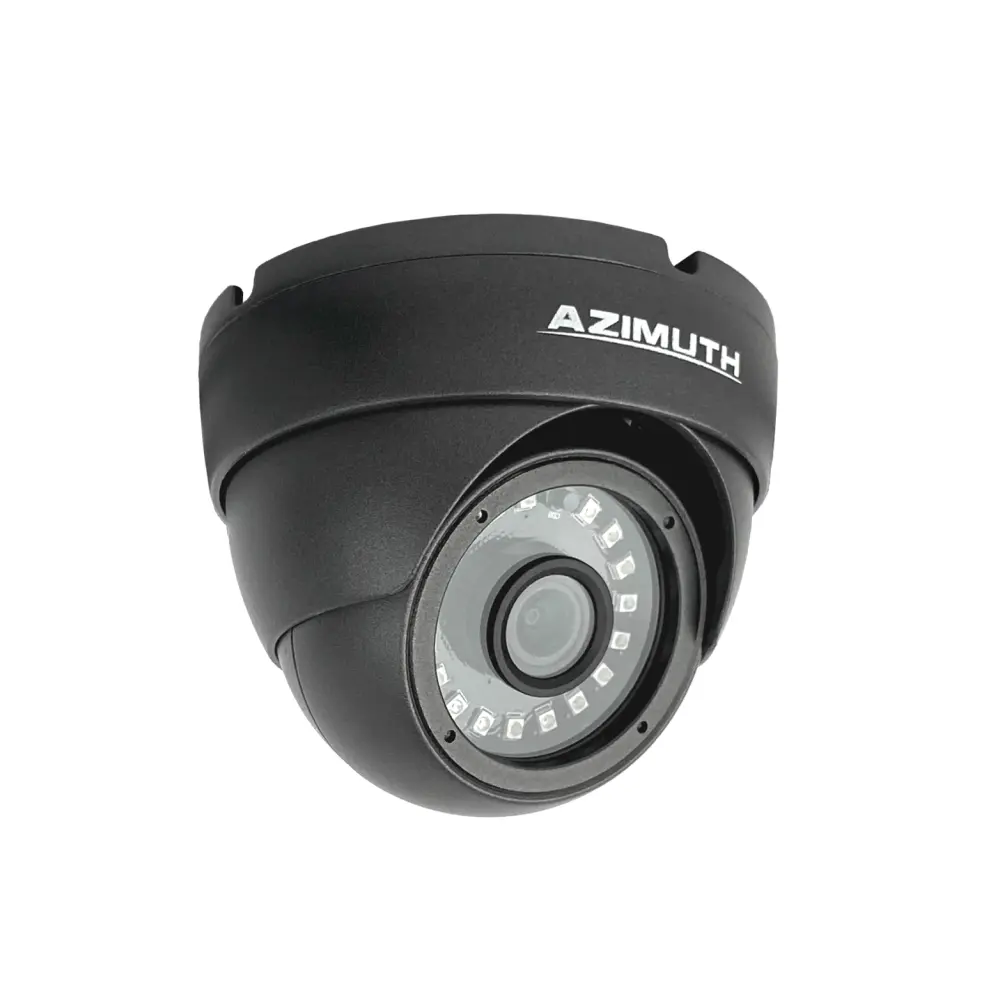 купольная антивандальная камера видеонаблюдения азимут (azimuth) AZ237-IPS 2мп